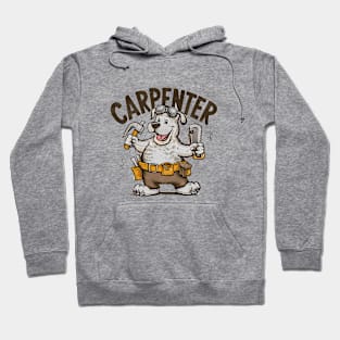 carpenter dog Hoodie